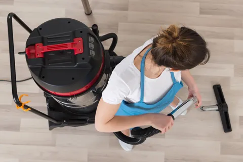 Aena and her professional cleaning team
